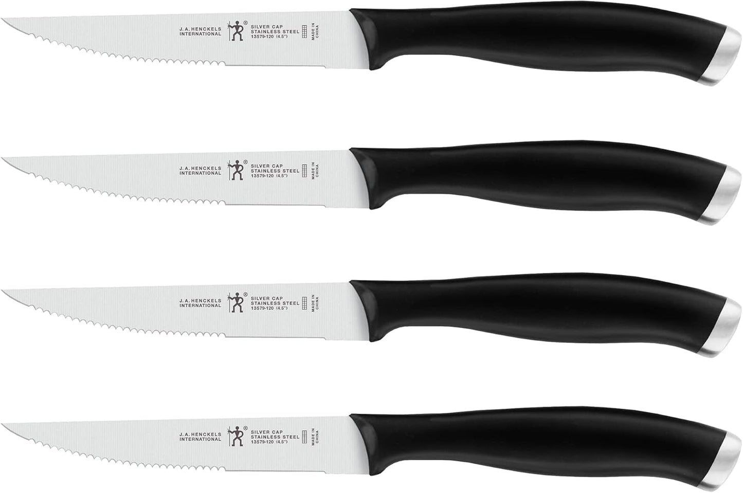 HENCKELS Razor-Sharp Steak Knife Set of 8, German Engineered Informed by 100+ Years of Mastery