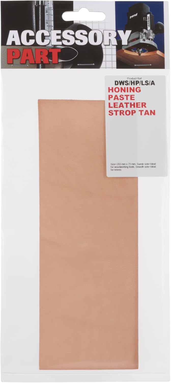 Trend Premium Leather Strop for Honing & Polishing Your Cutting Tool Blades, DWS/HP/LS