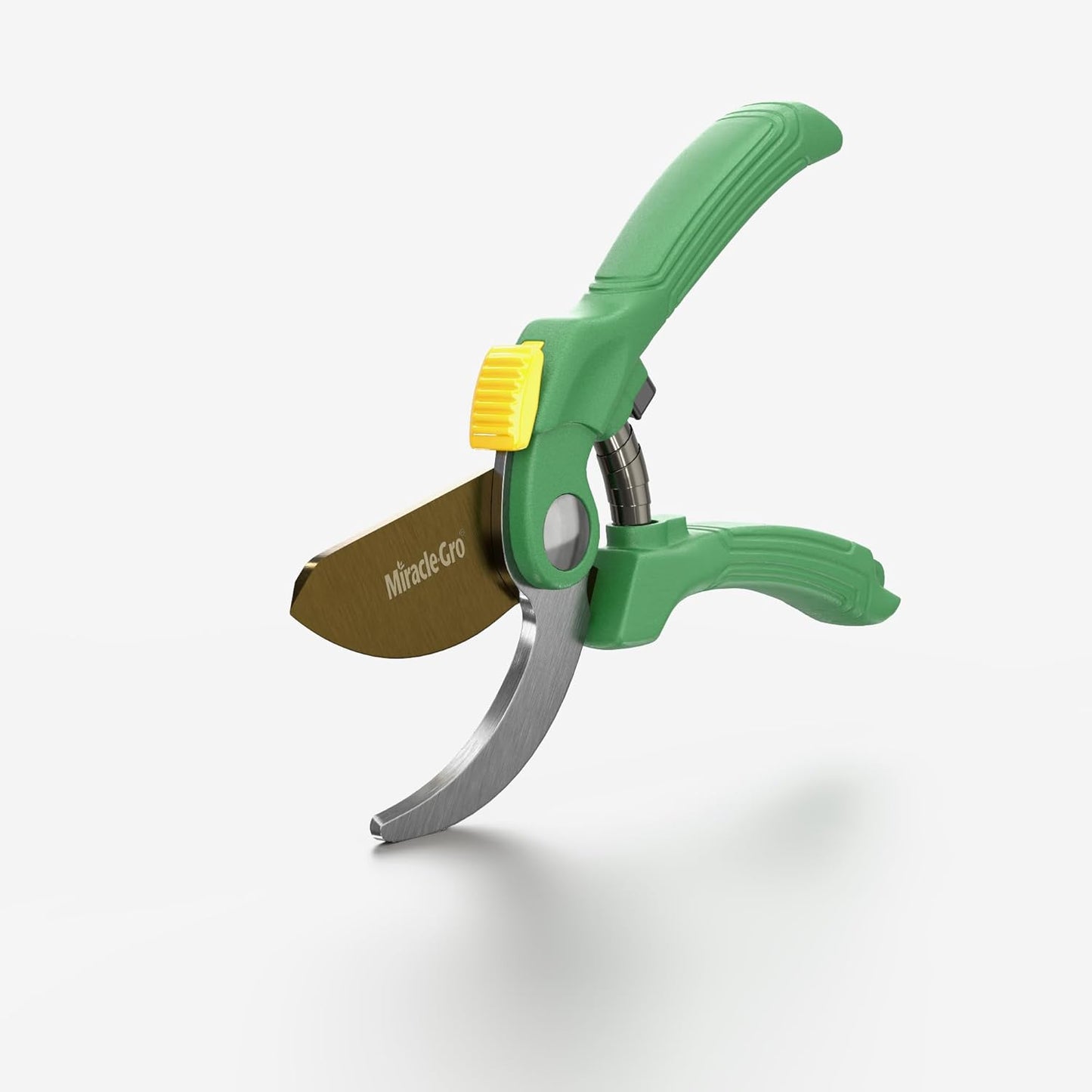Miracle-Gro 8 in. All-Purpose Steel Garden Utility Shears with Serrated Blades – Comfort Grip Yard and Garden Scissors for Pruning Plants, Flowers, and Herbs