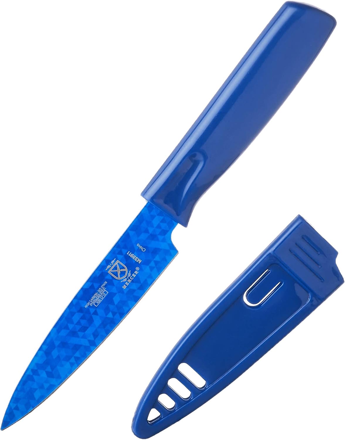 Mercer Culinary 4 Non-Stick Paring Knife, Red