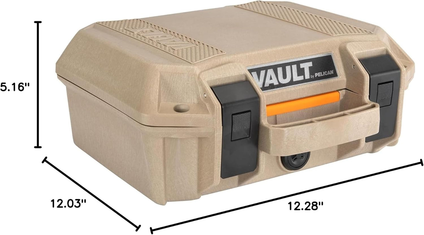 Pelican Vault V100 Hard Case (Camera, Pistol, Gear, Equipment)