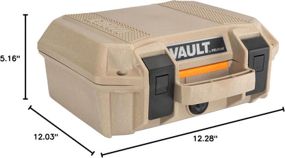 Pelican Vault V100 Hard Case (Camera, Pistol, Gear, Equipment)