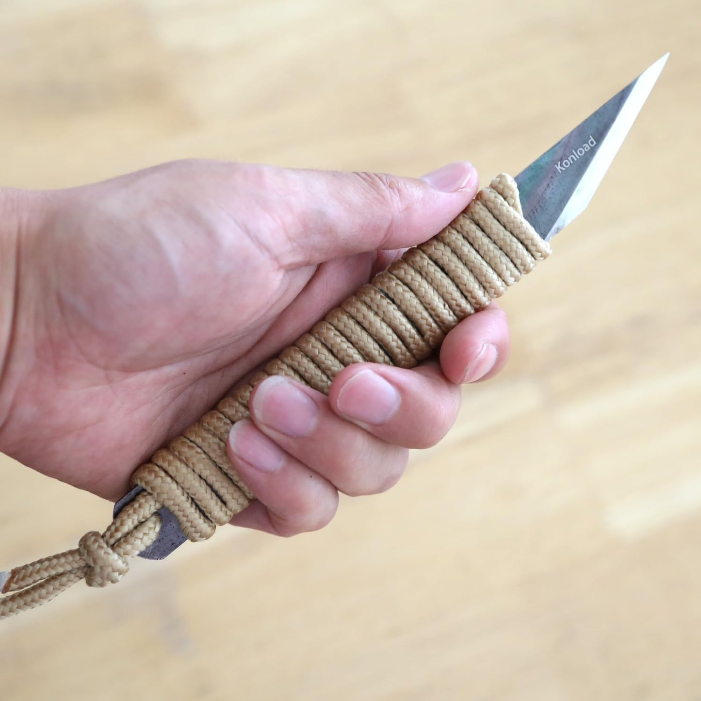 Kiridashi Knife Right Hand for Woodworking, Marking, Scribing, Carving, Whittling, Professional Handmade Kiridashi Knife-Black