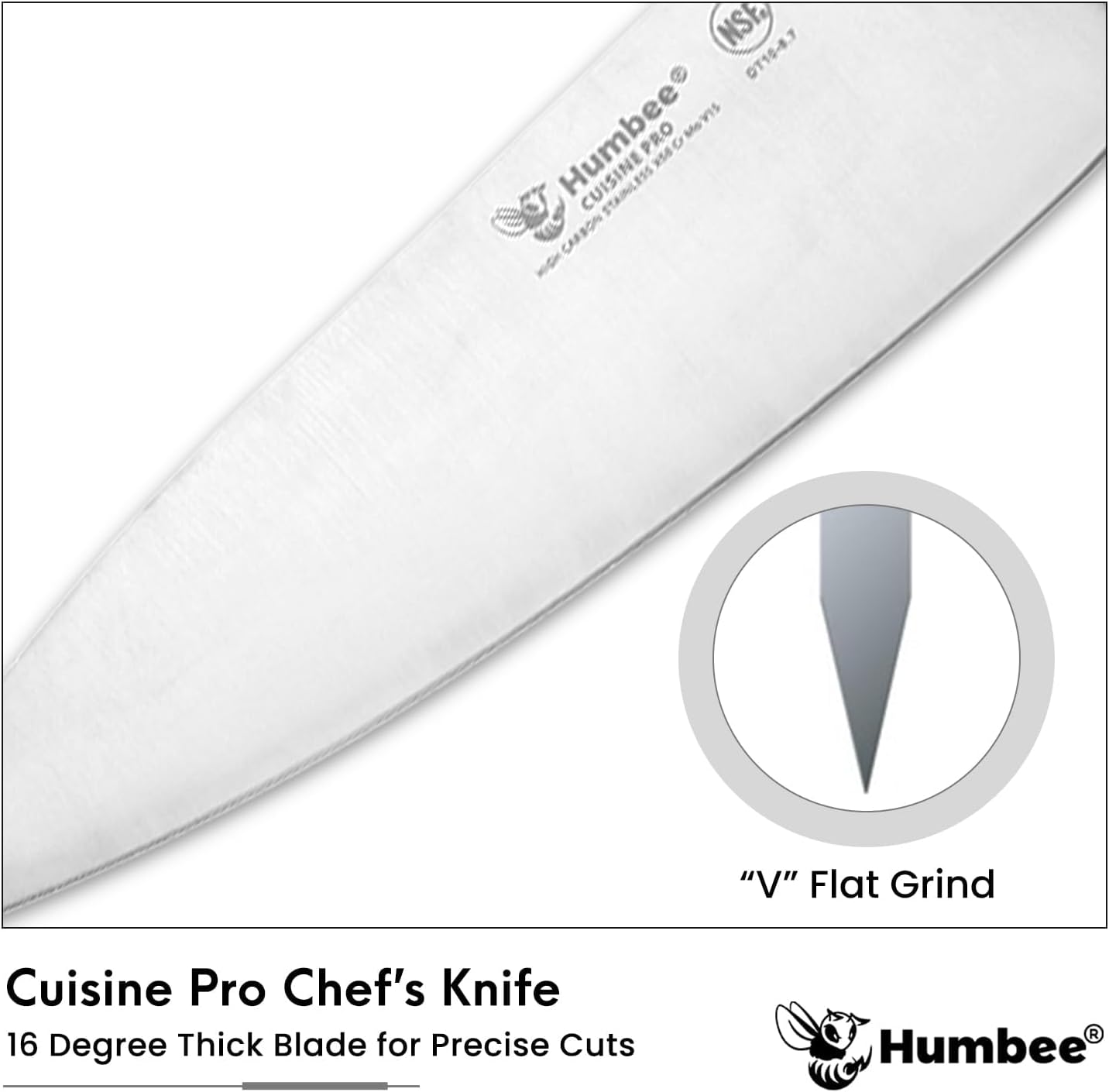 7.5-Inch Nakiri Knife, High Carbon Stainless Steel Hollow Grind Blade, Razor Sharp Edge, Ergonomic Non-Slip Handle, Cleaver Style, DT-50 Series, Orange