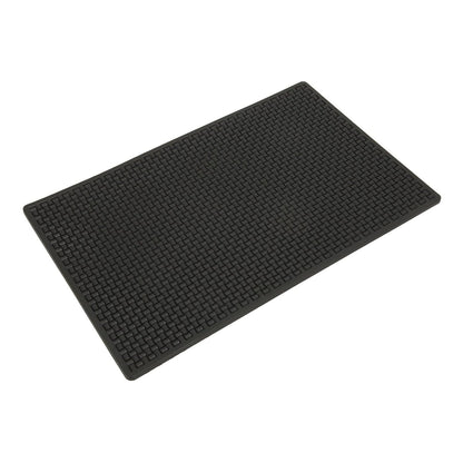 Dioche Non Slip Barber Mat Flexible Silicone Waterproof Mat Haircut Tool Organizer Pad for Clipper Brush Scissors