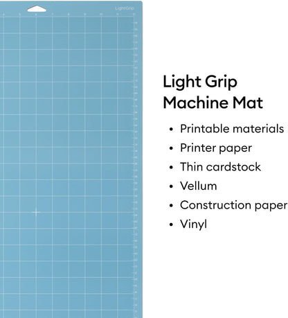 Cricut Cutting Mat Variety Pack (8 Count, 12in x 12in) - for Explore & Maker Machines - Includes 4 StandardGrip, 2 LightGrip, 2 StrongGrip