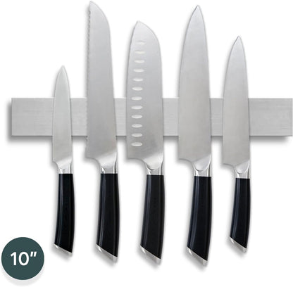 Stainless Steel Knife Magnetic Strip Multi Use Magnetic Knife Holder for Kitchen Organization Magnetic Tool Organizer for Wall Kitchen Knife Rack Utensil Holder Tool Holder 16 Inch