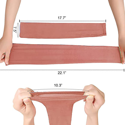 amokk Long Arm Sleeves for Women Cooling UV Sun Protection Sleeves to Cover Arms Gardening Sleeves