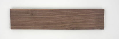 Walnut Hardwood Board 4" x 0.75" x 12" – Premium S4S Surfaced Four Sides – Craft Wood for DIY, Woodworking, Turning, Carving, CNC, Small Projects – Clear, Straight-Grain Eastern Walnut