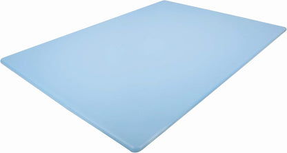 Commercial Blue Cutting Board - 24 x 18 Extra Large for Fish, Seafood and Shellfish, 1/2" Thick HDPP Plastic NSF Approved for Restaurants