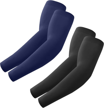 ROXUN Arm Sleeves, Cooling UV Sun Protection Sports Compression for Men/Women - Colors A