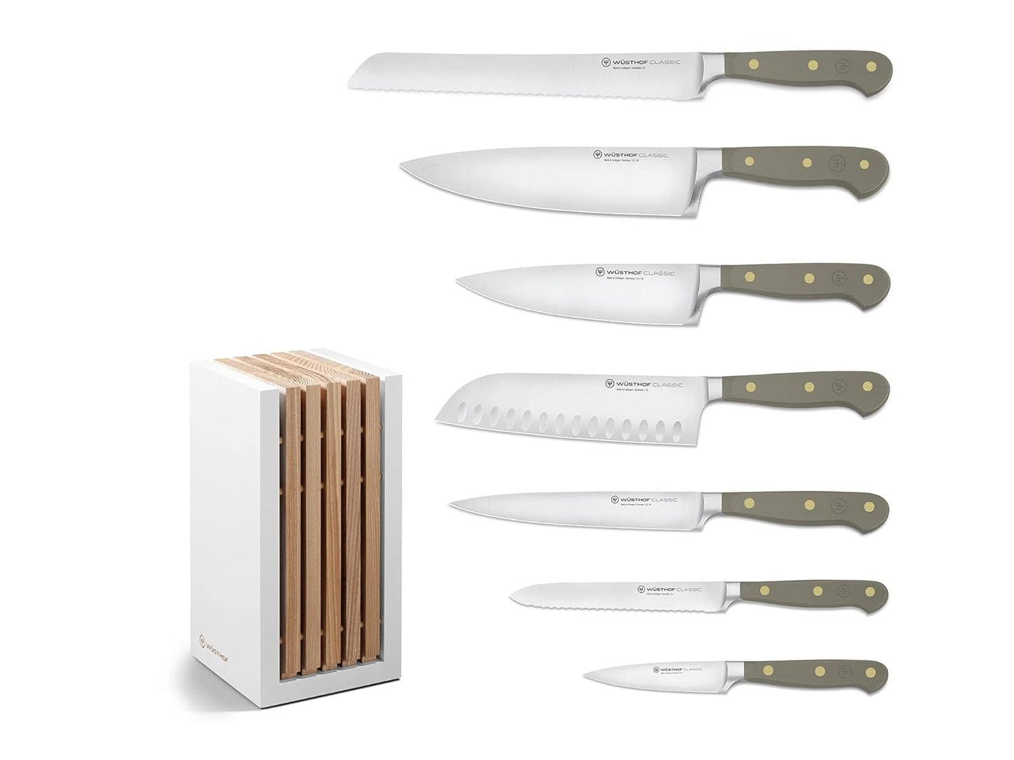 WÜSTHOF Classic Wild Blueberry 8-Pc Knife Block Set
