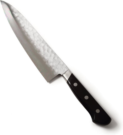 Japanese Petty Knife Aoko(Blue Steel)-No.2 Black Pakkawood Handle, 5.3-inch (135mm)