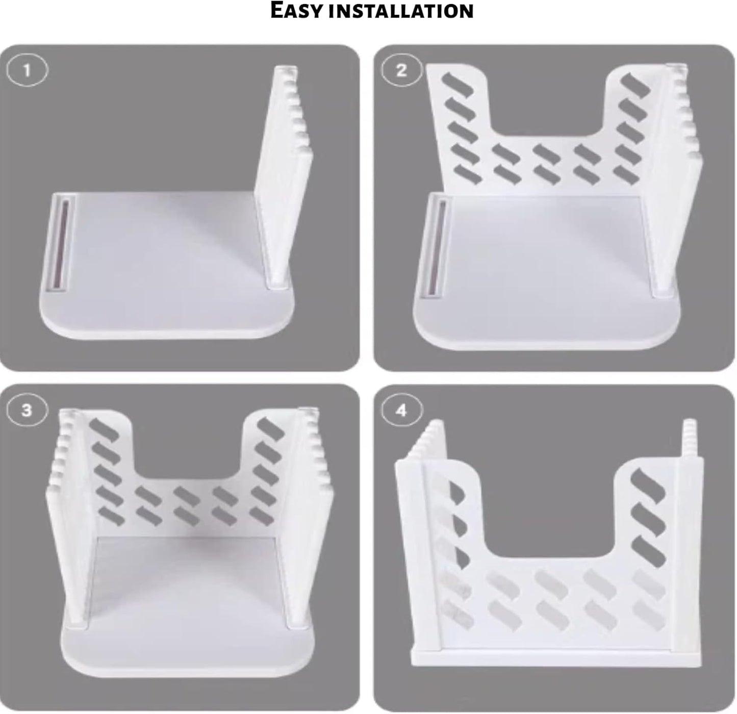 Bread Slicer for Homemade Breads, Toast Slicer, Adjustable Thickness Slicing Guide, Foldable Portable Bread Cutter Suitability for Homemade Breads, Bagels, Loafs, Cakes - Kitchen Baking Tool