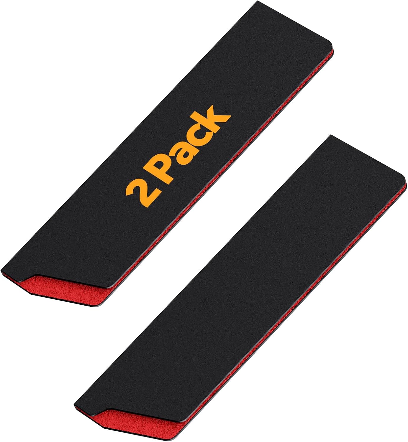 Knife Guard, RISHTEN 8 Inch x 2 Inch Knife Edge Guards 2 Pack Universal Blade Covers Non-Scratch Felt Lining Kitchen Knives Covers