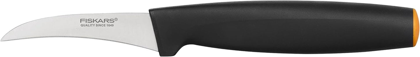 Fiskars Tomato Knife, Functional Form, Total Length: 23 cm, Japanese Stainless Steel/Plastic, 1057543