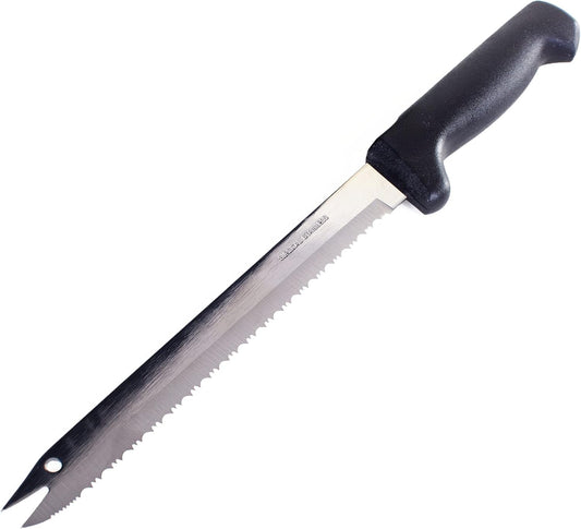 Kitchen Home Carving Bread Knife – 8” Ultra Sharp Surgical Stainless Steel Serrated All Purpose Kitchen Knife – Never Needs Sharpening - As Seen on TV and Live Demonstration