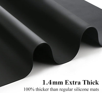 Gartful Extra Large Transparent Silicone Mat, Countertop Protector, 25.2 x 17.7 inches Silicone Sheet for Crafts Resin Jewelry Casting Mat Pad Nonstick Table Placemat