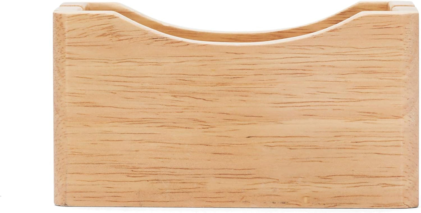 Fox Run Bagel Cutter/Holder, 3 x 5.25 x 3 inches., Brown