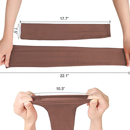 amokk Long Arm Sleeves for Women Cooling UV Sun Protection Sleeves to Cover Arms Gardening Sleeves