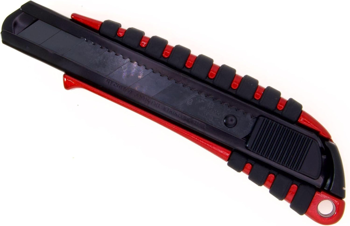 NT Cutter Premium Evolution PMG series Aluminum Die-Cast Grip Auto-Lock Utility Knife, With 30-Degree Extra Sharp Black Blade (PMGA-EVO2)