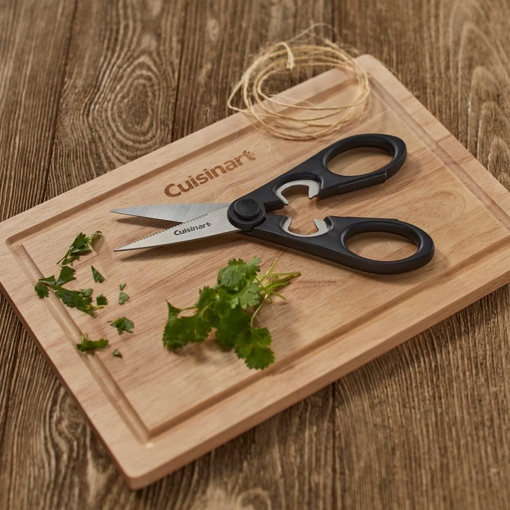 Cuisinart C77-2PSHR8B7R Classic Shears 2-Piece Set, 8" Black and 7" Red
