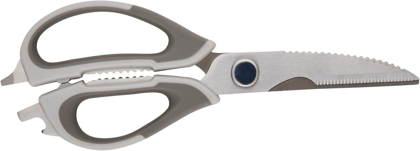 Rachael Ray Cutlery Japanese Stainless Steel Knives Set with Sheaths, 8-Inch Chef Knife, 5-Inch Santoku Knife, and 3.5-Inch Paring Knife, Teal