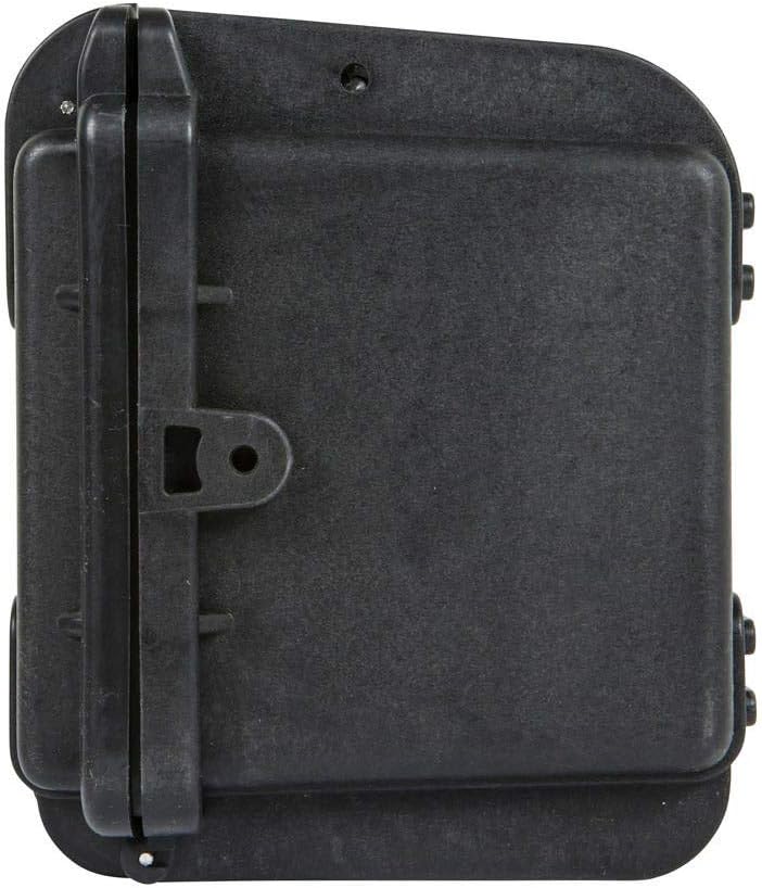 Monoprice Weatherproof/Shockproof Hard Case - Black Ip67 Level Dust and Water Protection Up to 1 Meter Depth with Customizable Foam, 10" x 9" x 7", 6.6 Liter