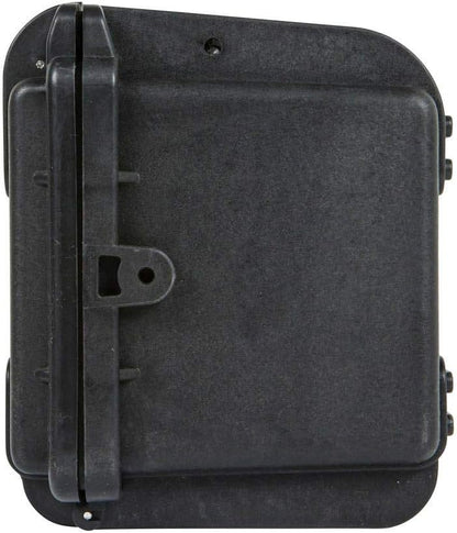 Monoprice Weatherproof/Shockproof Hard Case - Black Ip67 Level Dust and Water Protection Up to 1 Meter Depth with Customizable Foam, 10" x 9" x 7", 6.6 Liter