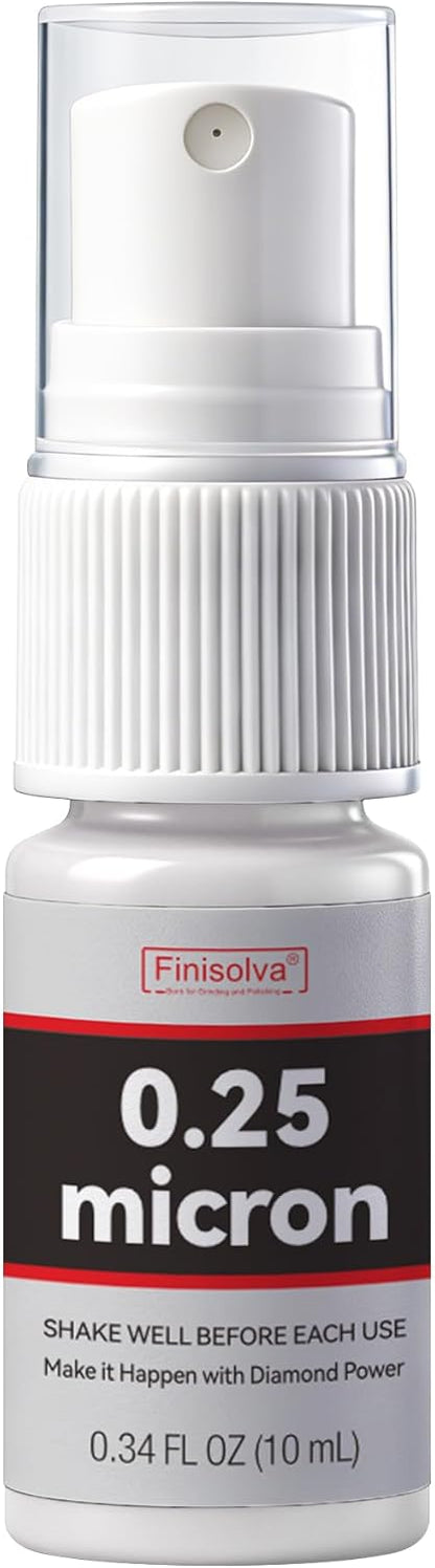 2 Micron Diamond Emulsion, 0.34 FL OZ 10 ML Diamond Stropping Compound for Knife Sharpening Leather Strops, Wool Pads & Polishing Cloths, Suspension for Knives, Tools, Metal, Glass, Ceramic & Stone