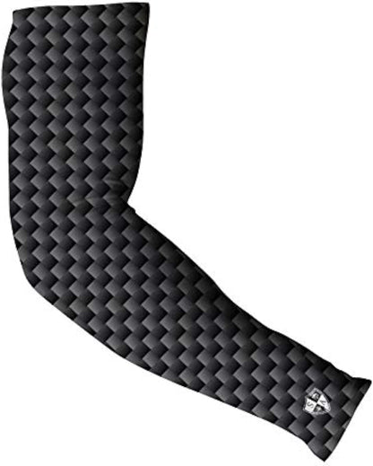 S A Compression Arm Sleeve UV 30+ Sun Protection, Moisture Wicking, 4-Way Stretch