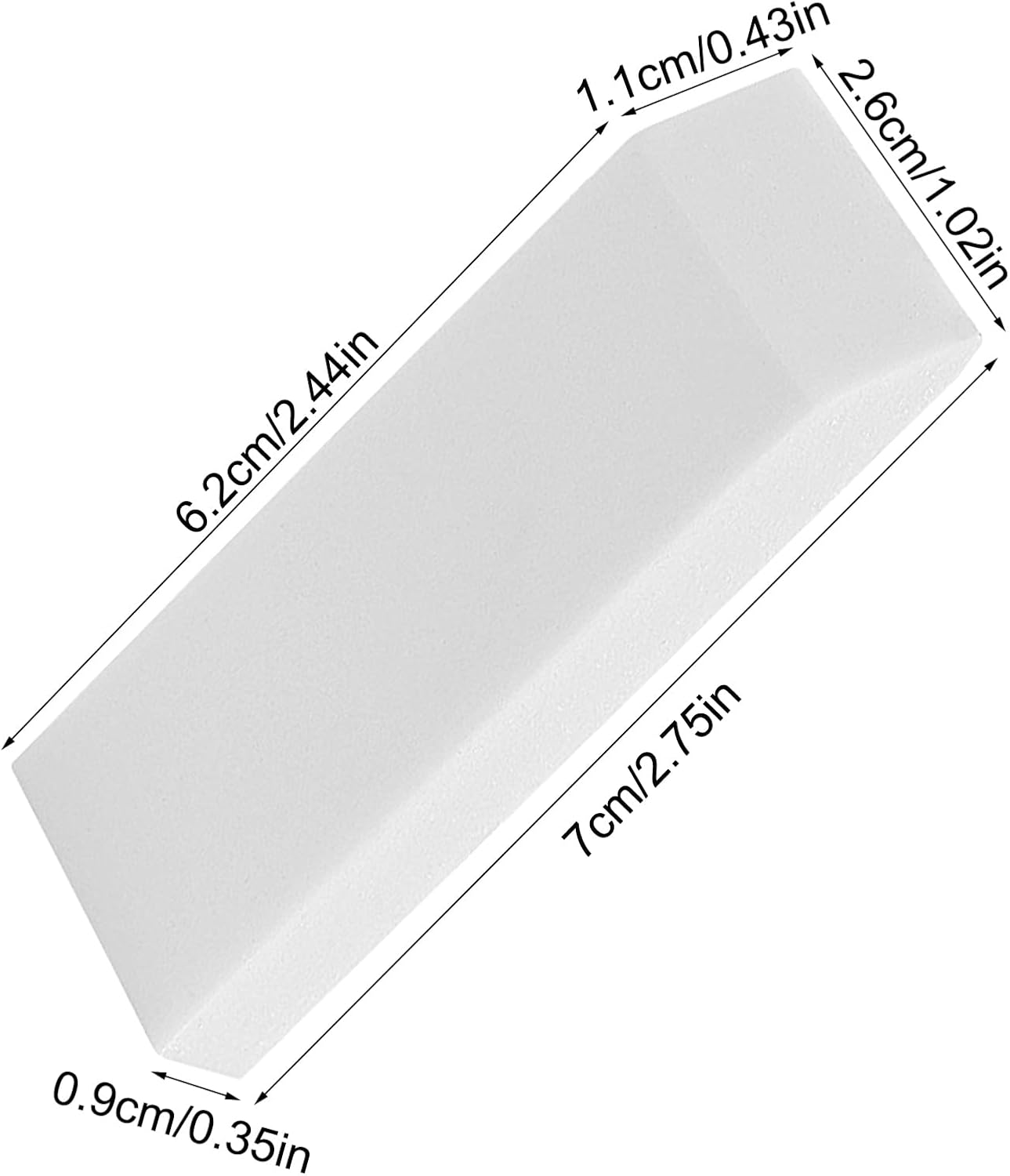 Metal Stain Eraser - Stainless Steel Cleaner, Rust Scratch Remover, Flexible Cleaning Block | Kitchen Sink Cleaner for Tableware Kettles