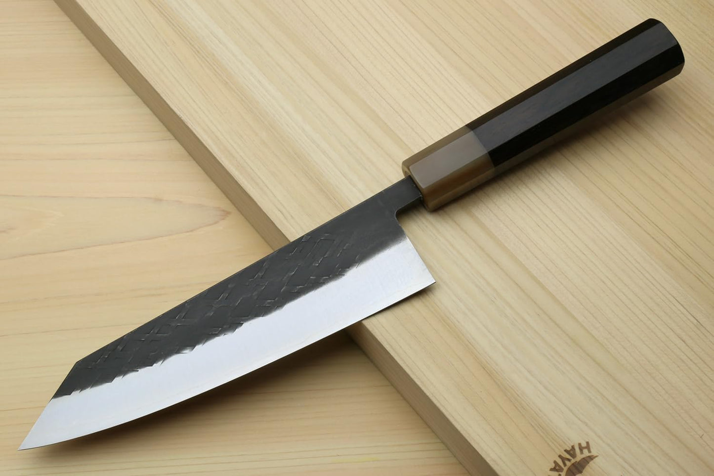 Yoshihiro Kurouchi Stainless Clad High Performance SLD Japanese Petty-Kiritsuke Knife (6" (150mm) & Saya Cover)