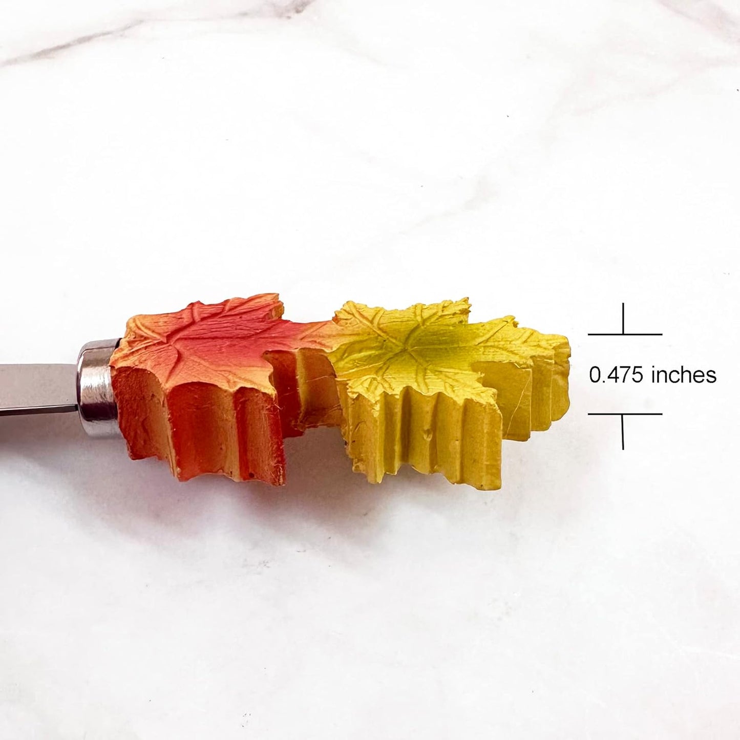 Supreme Housewares Harvest Cheese Spreaders, Hand-Painted Resin Handles with Stainless Steel Blades for Spreading Cream Cheese, Butter, and Jam, Assorted Thanksgiving Designs, Set of 4