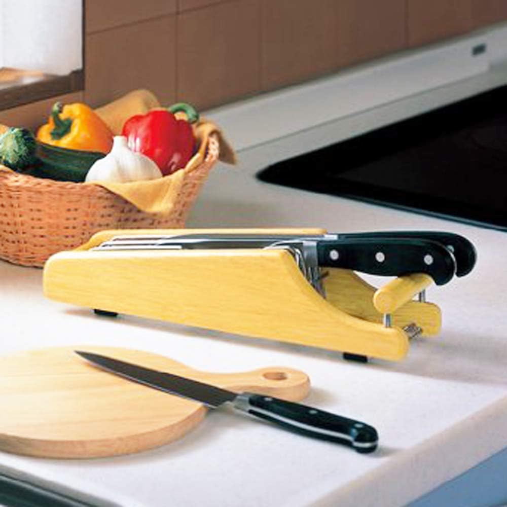 Kai Corporation AP0520 My FAVORITE Knife Stand, Wood