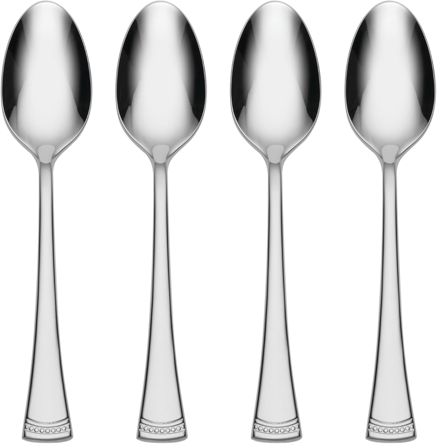 Lenox Silverware Set, Portola 12-Piece Steak Knife Flatware Set, Service For 12, Made Of 18/10 Stainless Steel, Dishwasher Safe, Home And Kitchen Utensils, Knives, Cutlery (Silver, 12 Piece)
