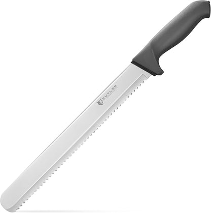 KUTLER Professional 8-Inch Bread Knife and Cake Slicer with Serrated Edge - Ultra-Sharp Stainless Steel Cutlery