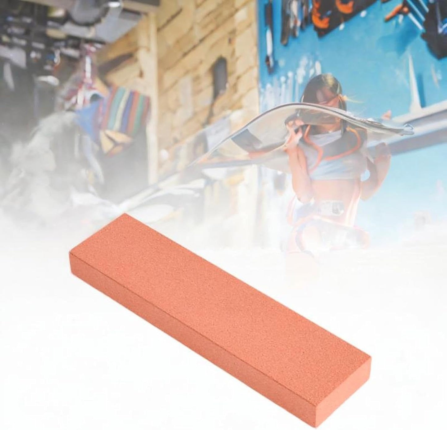 Vaveren Snowboard Gummy Stone Compact Maintenance Professional Rubber Grinding Stone