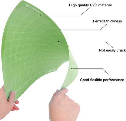 HTVRONT Cutting Mat, 6 Pcs Cutting Mat 12x12(Standard, Light, Strong, FabricGrip) Compatible with Cricut Maker 3/Maker 4/Maker/Explore 3/4/5/Air 2/One, Variety Adhesive Sticky Cutting Mats Accessories