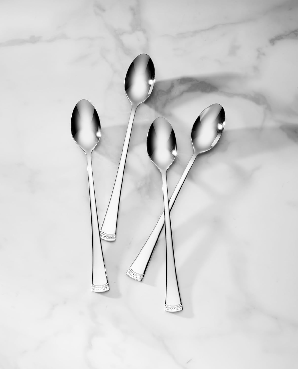 Lenox Silverware Set, Portola 12-Piece Steak Knife Flatware Set, Service For 12, Made Of 18/10 Stainless Steel, Dishwasher Safe, Home And Kitchen Utensils, Knives, Cutlery (Silver, 12 Piece)