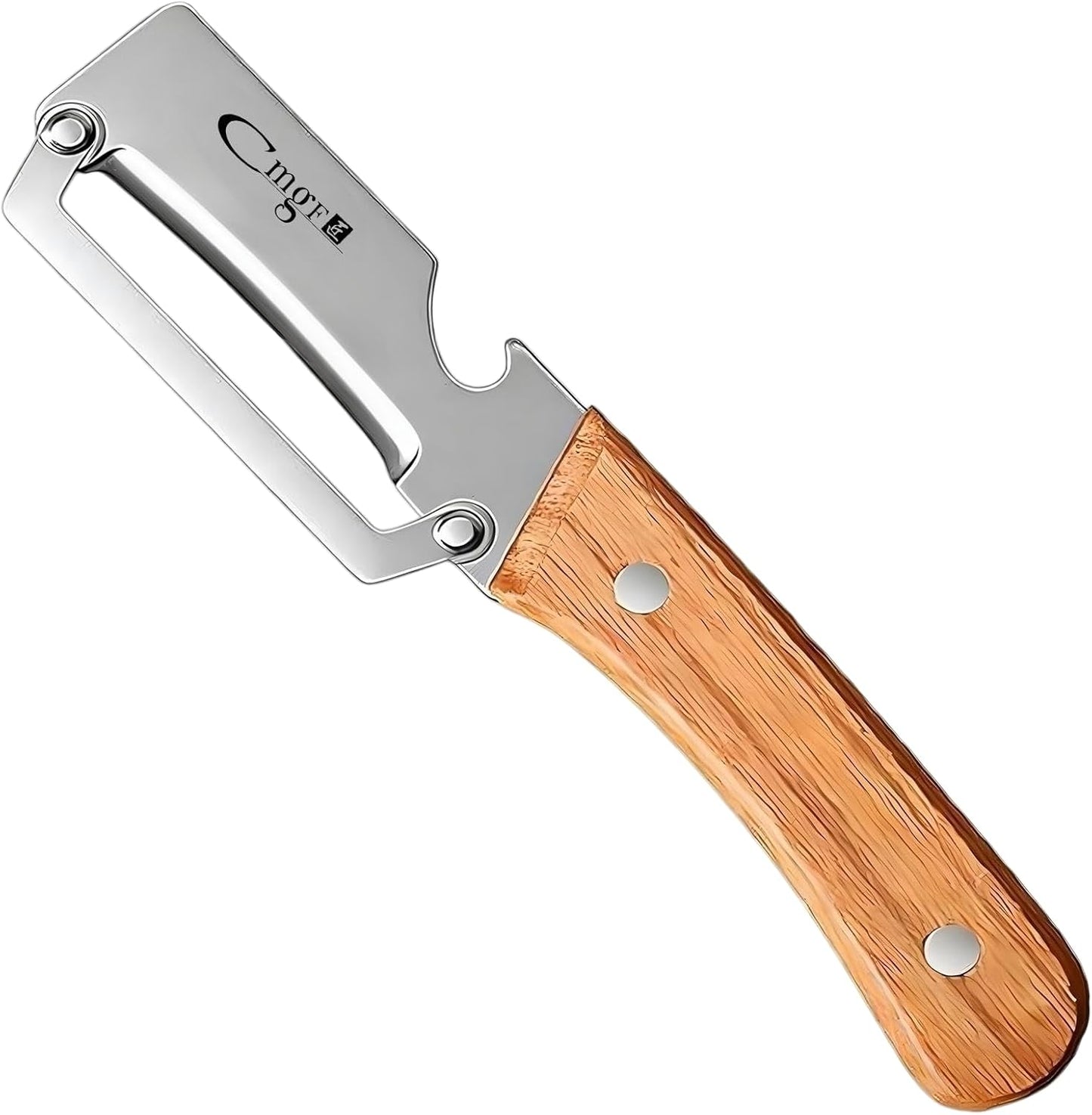 Multifunctional Vegetable Peeler with Stainless Steel Blade and Bottle Opener - Ideal for Veggie Potato Carrot and Apple Peeling