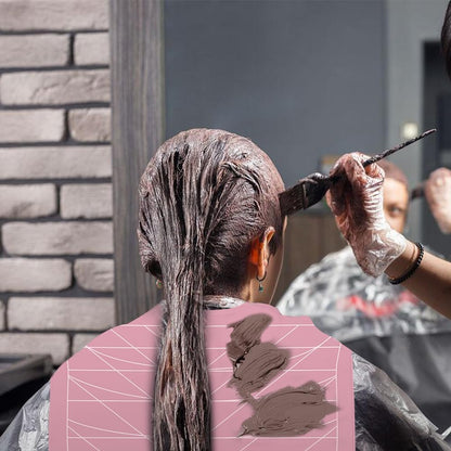 Silicone Hair Cutting Guide Collar - Waterproof Cutting Mat for Hair Stylist - Hair Cutting Cape