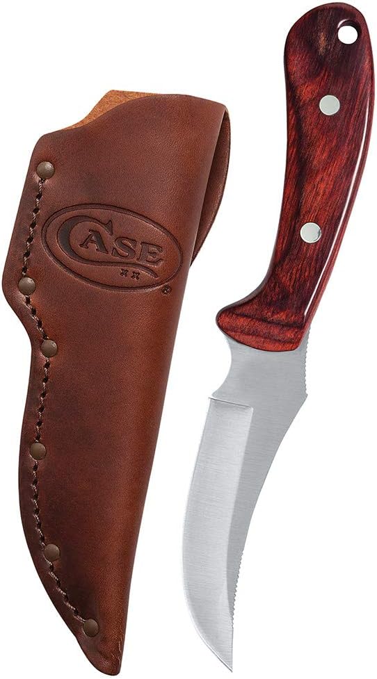 Case WR XX Pocket Knife Ridgeback Hunter Black Zytel Handle W/Nylon Sheath Item #362 - (Ridgeback Hunter)