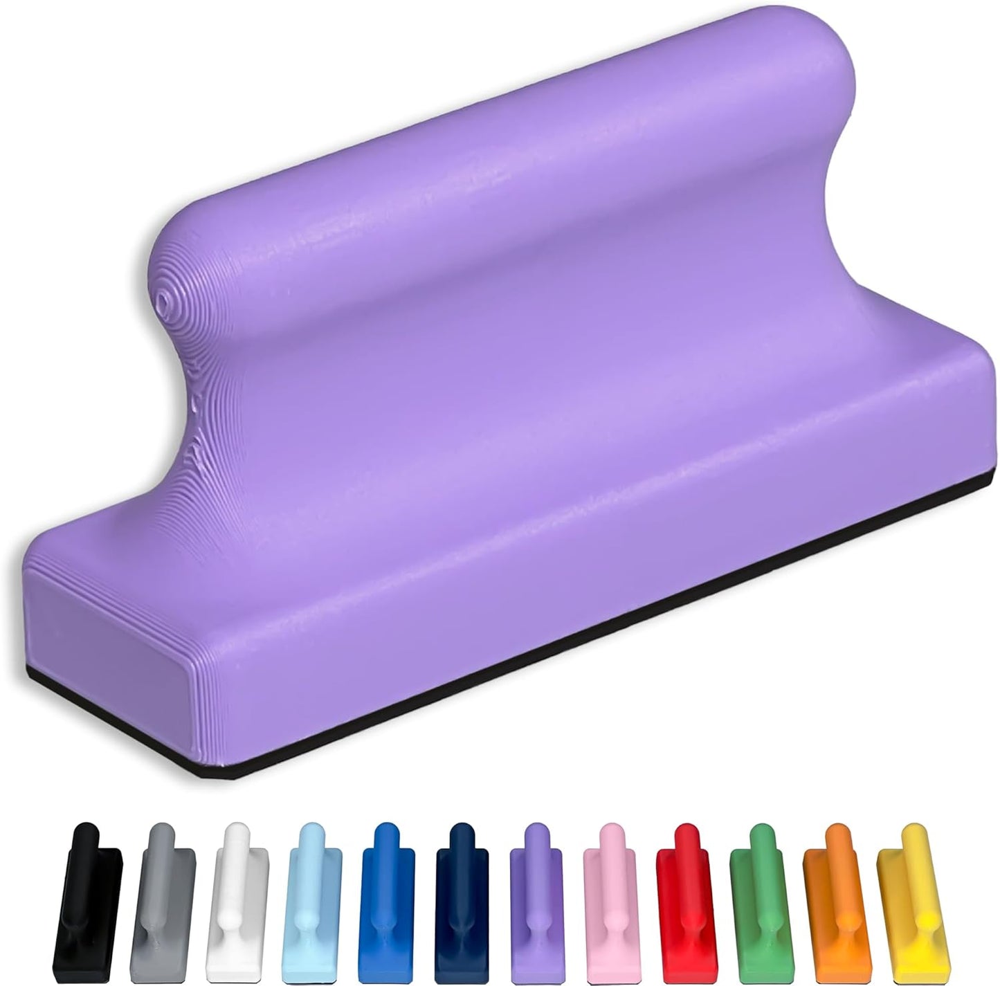Glassboard Studio Mega Magnets - Neodymium - Heavy Duty, Colorful, Ergonomic, Ideal for Crafting, Quilting, and as Magnetic Knife Holders (4, Periwinkle Purple Pawn)