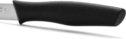Arcos Set 3 pieces Paring Knife 3 Inch. 3 Paring Knives of Stainless Steel and Ergonomic Polypropylene Handle for Cutting Fruits, Vegetables and Tubers.. Series Nova. Color Black