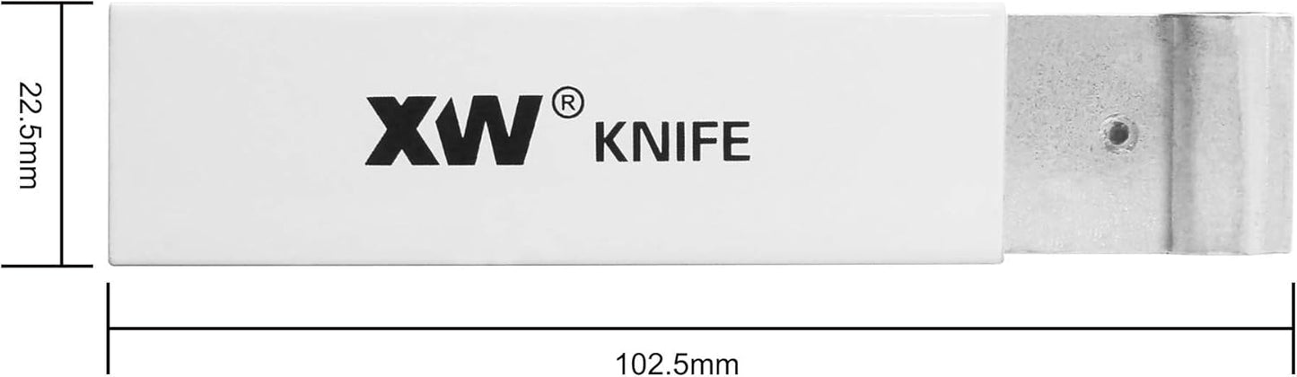 XW Handy Safety Box Cutters, Auto-retractable Razor Blade Carton Cutter for Opening Packages, 10-Pack
