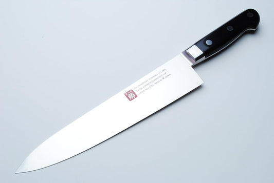 Yoshihiro INOX AUS10 Stain-Resistant Steel Ice Hardened Gyuto Chefs Knife (10.5'' (270mm))