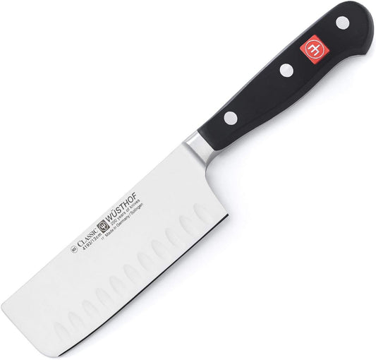 WÜSTHOF Classic 7" Nakiri Knife, Black