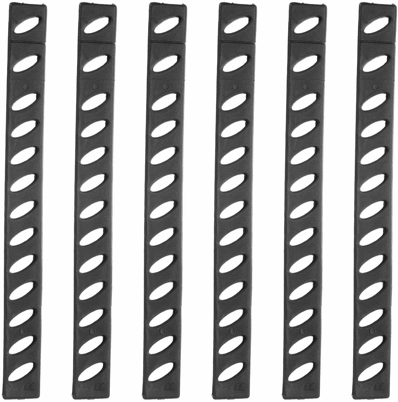 HARFINGTON 100Pcs Blade Edge Guard 7.87" x 0.94" x 0.16" Plastic Anti-scratch Knife Guards Blade Edge Protector for Kitchen Knife Protection Sleeves Cover, Black