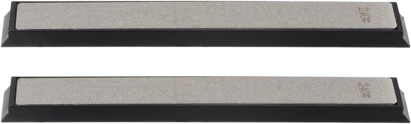 HARFINGTON 2pcs Diamond Sharpening Stone Set 800 Grit for Scissors Kitchen Tools